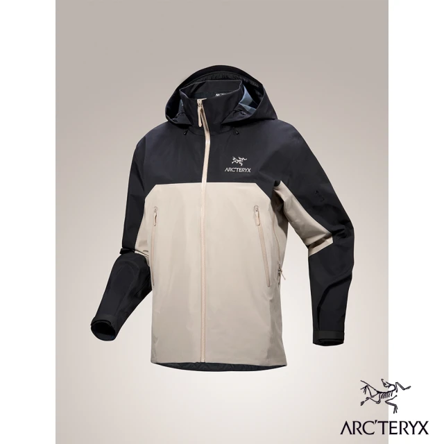 Arcteryx 始祖鳥 男 Beta AR 防水外套(黑/盧恩褐)