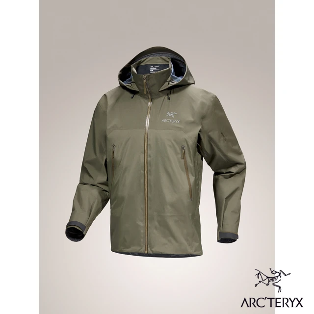 Arcteryx 始祖鳥 男 Beta AR 防水外套(龍紋綠)