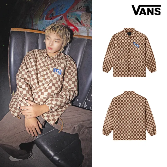 【VANS】官方旗艦 蛇年限定系列 咖啡色教練外套