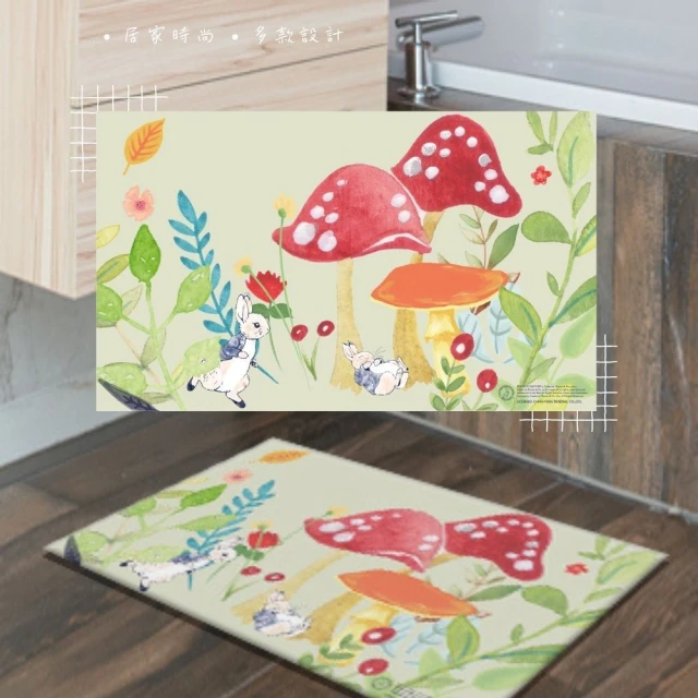 PETER RABBIT 比得兔 45X75cm 加大 硅藻