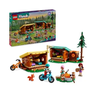 【LEGO 樂高】Friends 42624 冒險營溫馨小屋(家家酒 想像力遊戲 禮物)