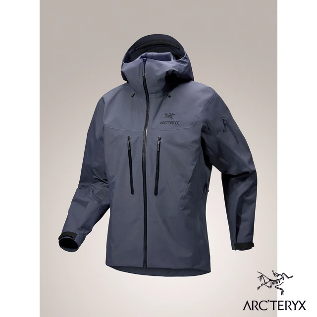 Arcteryx 始祖鳥 男 Alpha SV 防水外套(深雲層藍)