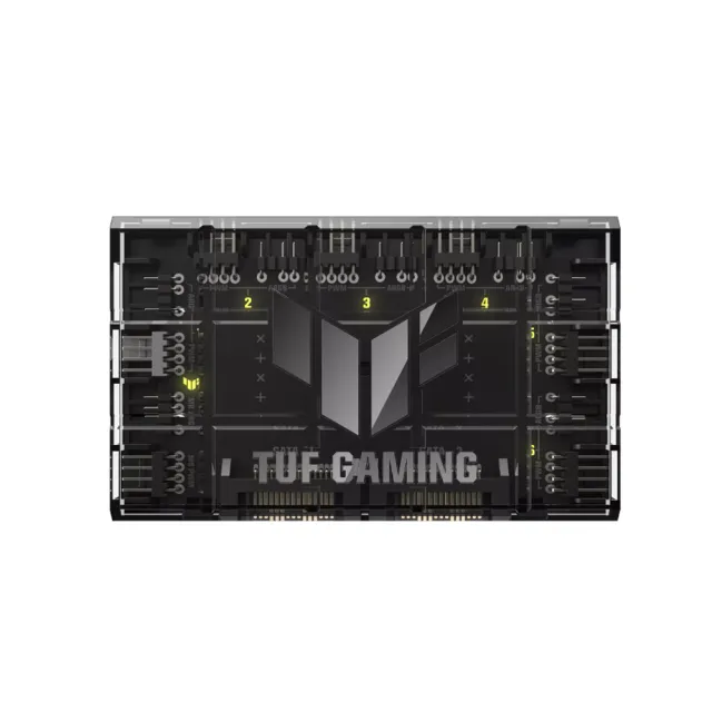 【ASUS 華碩】TUF Gaming ARGB PWM 風扇集線器(TUF-FAN-HUB)