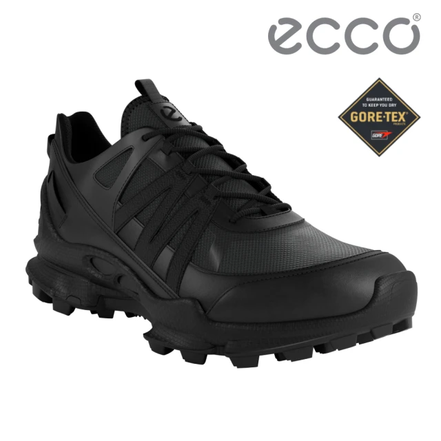 ecco STREET 720 W 街頭趣闖防水皮革休閒鞋 