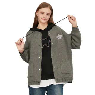 【SCOTTISH HOUSE】學院風棒球外套-灰/丈青CHUB1448