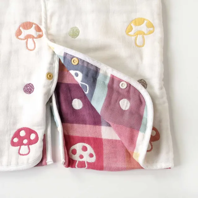 【Hoppetta】蘑菇六層紗成長型睡褲