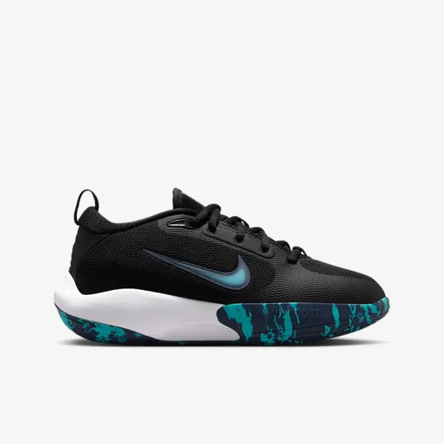 【NIKE 耐吉】運動鞋 童鞋 中童 大童 ISOFLY GS 黑藍綠 FN4384-004(3C5117)