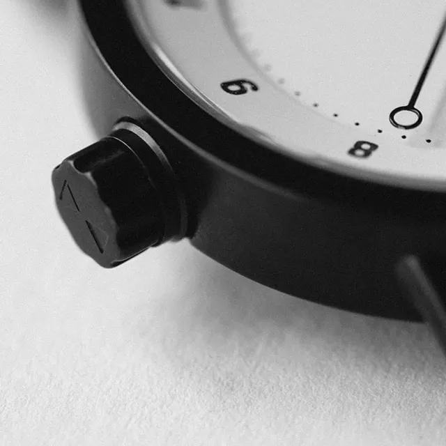 【TID Watches】NO.1 White 淺灰色紡織皮錶帶-40mm(tid-no1-white-sn)