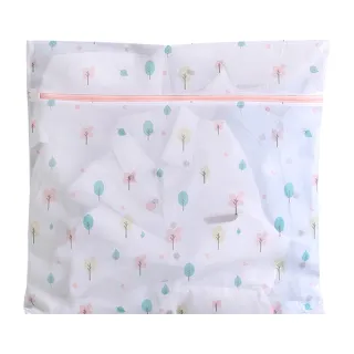 【isona】加厚款印花洗衣袋 衣物袋 4號 60x60公分(洗衣袋 洗衣網 內衣袋 旅行收納袋)