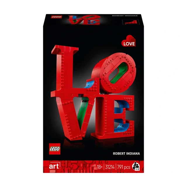 LEGO 樂高 31214 ART 藝術系列 LOVE(藝術 積木 模型)