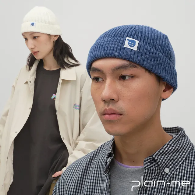 【plain-me】小P社長 針織毛帽 男帽子 女帽子 毛帽 保暖毛帽_PLN2315-251