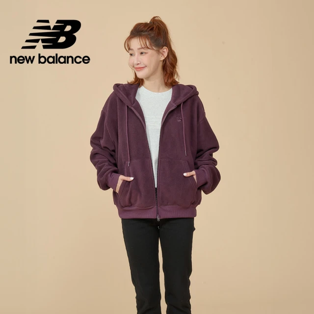 NEW BALANCE NB 刷毛連帽外套_WJ43526PLN_女性_紫色(美版 版型偏大)