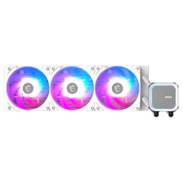 【MSI 微星】MAG CORELIQUID A13 360 WHITE 水冷風扇