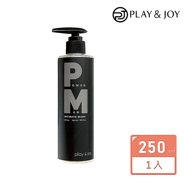 【Play&Joy】POWERMAN 男性清潔乳 250ml(男性清潔、保養修護)