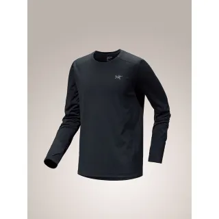 【Arcteryx 始祖鳥官方直營】男 Cormac 保暖長袖圓領衫(黑)