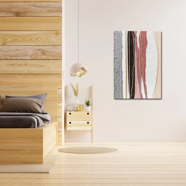 【御畫房】當代國家級展覽畫家 抽象系列手繪油畫70×100cm(DB-015)