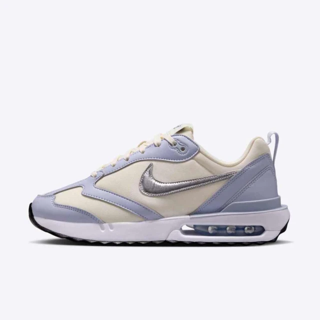 NIKE 耐吉 Air Max Dawn 女 運動休閒鞋 復古 氣墊 舒適 穿搭 米 紫(FZ4239-001)