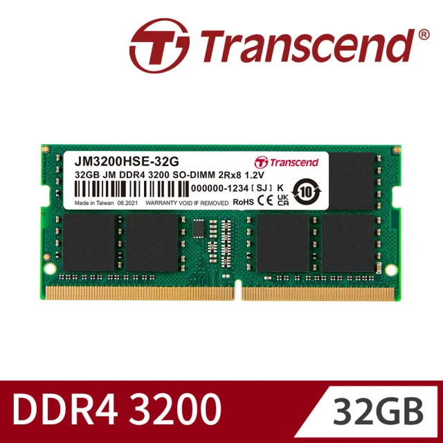 n*o様 Transcend 32GB DDR4 SO-DIMM メモリ