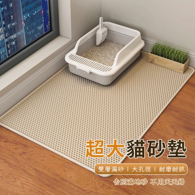 Truly House 三角半封閉式貓砂盆 附貓砂鏟/北歐風