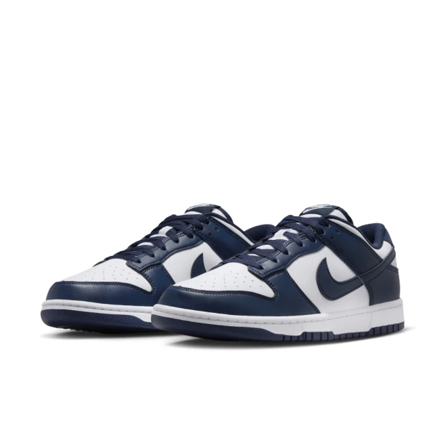 NIKE 耐吉 休閒鞋 男鞋 運動鞋 DUNK LOW RETRO 藍白 HF5441-107