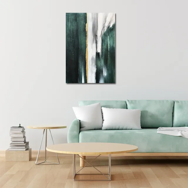 【御畫房】當代國家級展覽畫家 抽象系列手繪油畫70×100cm(DB-045)
