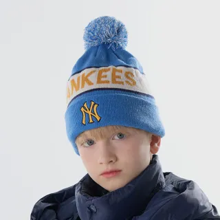 【MLB】童裝 毛帽 童帽 Varsity系列 紐約洋基隊(7ABNV0146-50BLS)