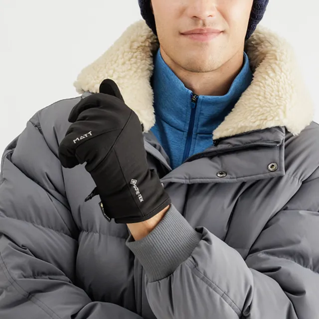 【TRAVELER 旅行者】男女適用MATT GORE-TEX PRIMALOFT 防水保暖觸控手套｜ZZ0AE119(手套/男女適用)