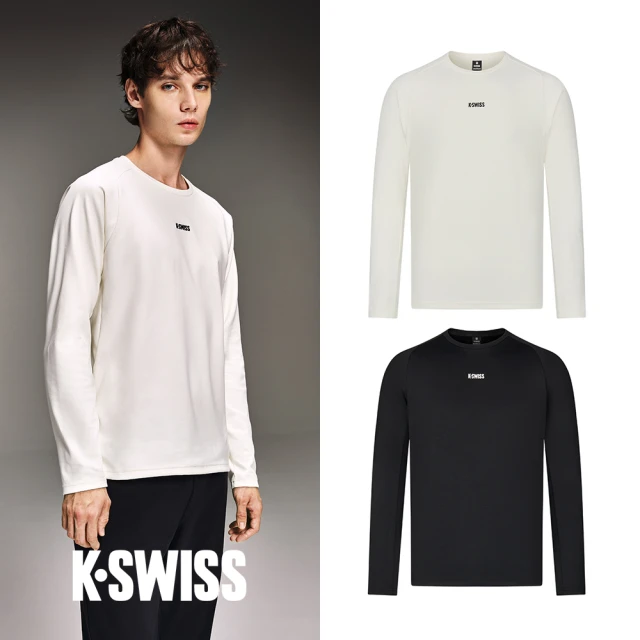 K-SWISS 長袖T恤-專業運動系列 Long Sleeve T-Shirt -兩色任遠