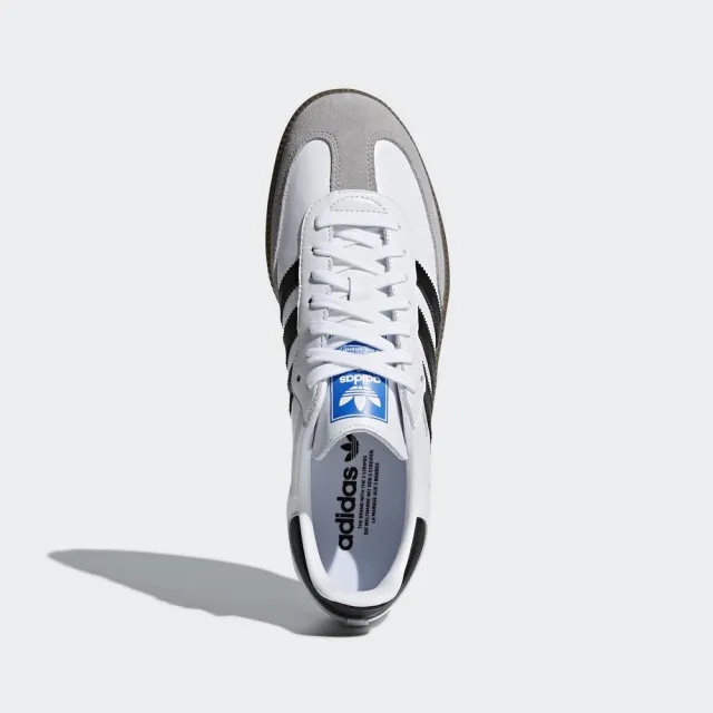 【adidas 愛迪達】SAMBA OG 經典鞋(ORIGINALS 休閒鞋 B75806白/B75807黑)