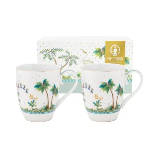 【PIP STUDIO】買一送一★Jolie 馬克杯組/水杯組350ml(2入組馬克杯)
