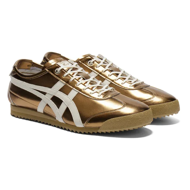 Onitsuka Tiger】鬼塚虎官方旗艦店金屬感金棕色MEXICO 66 SD