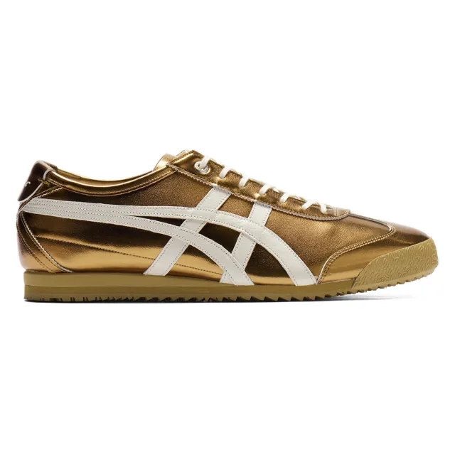 Onitsuka Tiger】鬼塚虎官方旗艦店金屬感金棕色MEXICO 66 SD