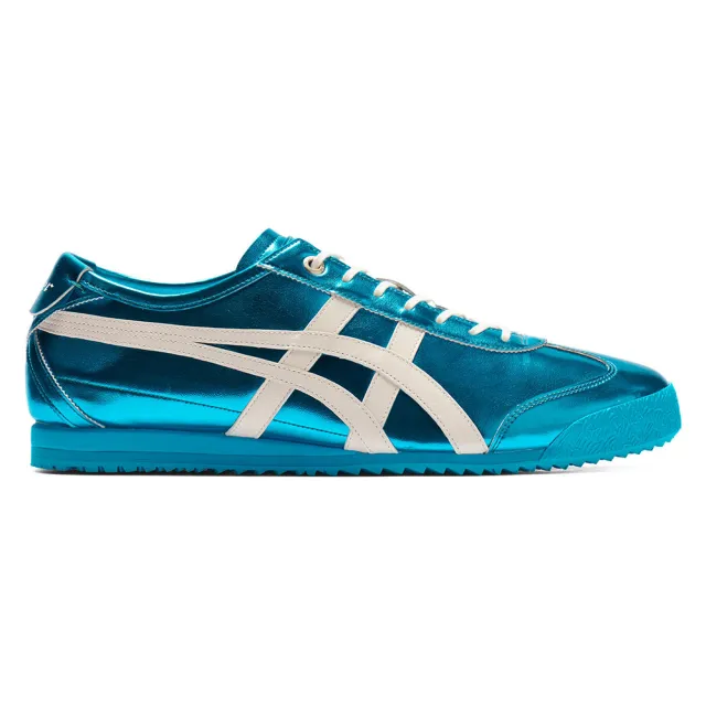 Onitsuka Tiger】鬼塚虎官方旗艦店金屬感藍色MEXICO 66 SD(1183C468