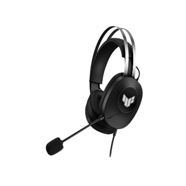 ASUS 華碩 TUF Gaming H1 Gen II 初音未來限定版電競頭戴式耳機，採用有線 USB 連線，提供沉浸式遊戲音效與清晰麥克風，輕量 297g 設計舒適耐戴，白色系外觀時尚吸睛。適用 Windows 系統，BSMI 認證 R31018，一年保固，完美適合電競玩家追求極致效能與風格的選擇。