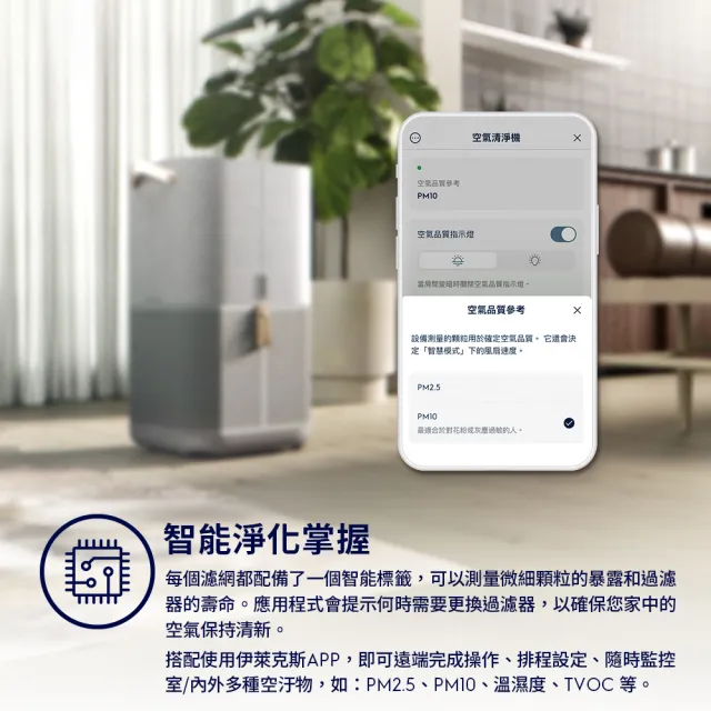 【Electrolux 伊萊克斯】極適家居900三合一涼暖空氣循環清淨機 HEPA13級抗菌濾網(EF21001)
