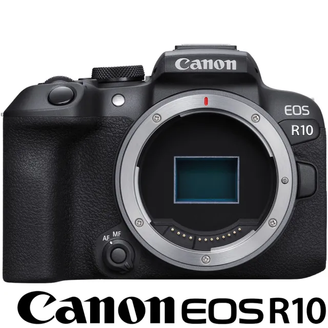 【Canon】EOS R10 BODY 單機身(公司貨 APS-C 無反微單眼相機 翻轉螢幕 4K)