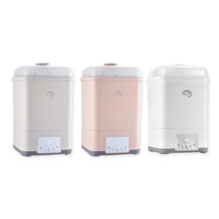 【nac nac 品牌授權】微電腦智慧消毒烘乾鍋UB0081(買就送防脹氣玻璃寬口奶瓶)