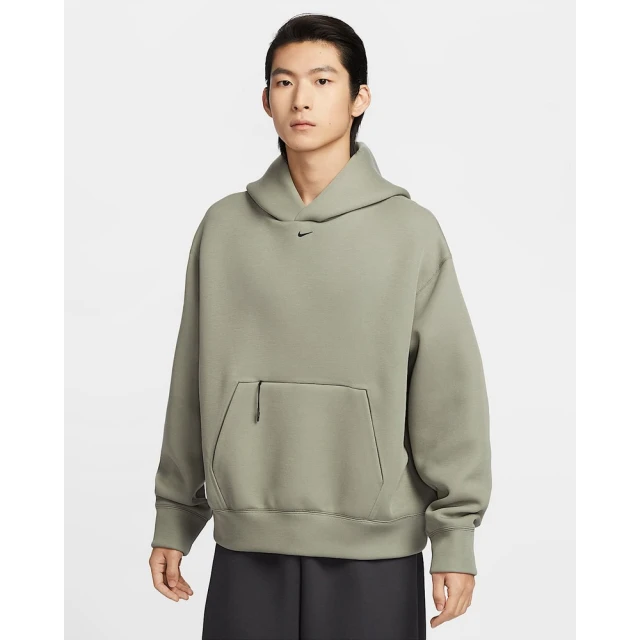 NIKE 耐吉 連帽上衣 帽T 男款 AS M NK TCH FLC HOODIE 綠色(HM9790320)