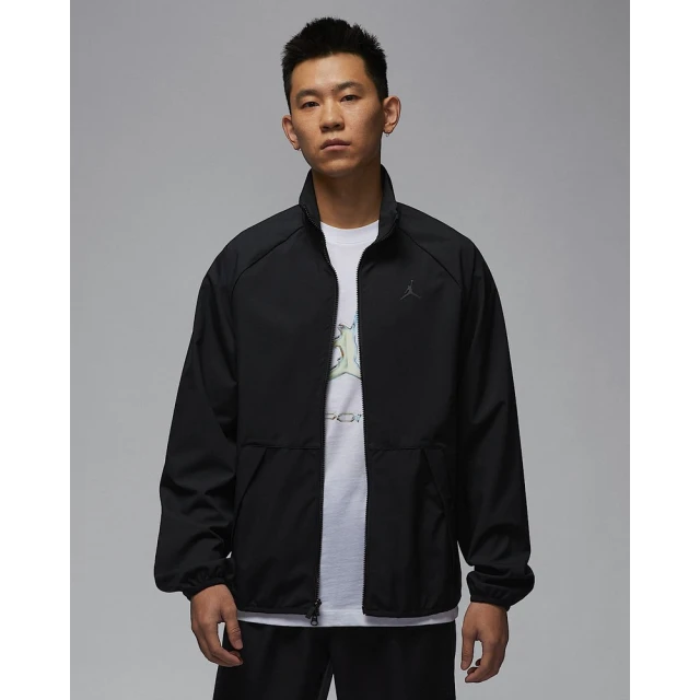 NIKE 耐吉 喬丹 舖棉外套 立領外套 夾克 男款 AS M J SPRT JAM WARM UP JACKET 黑色(HF9886010)