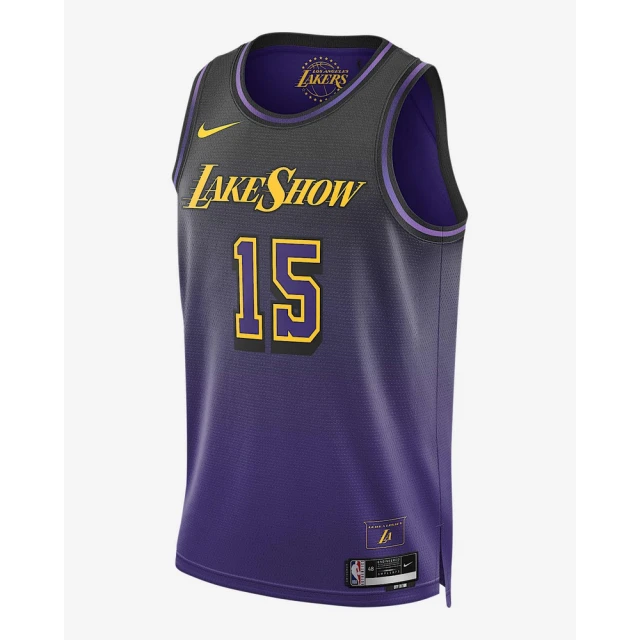 NIKE 耐吉 NBA 湖人 籃球背心 Austin Reaves 男款 LAL MNK DF SWGMN JSY CE 24 紫色(FQ4346506)