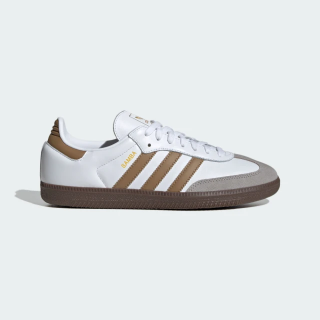 adidas 愛迪達 SAMBA OG 運動休閒鞋(JH8796 男鞋/女鞋 ORIGINALS經典休閒鞋 白x奶茶棕)