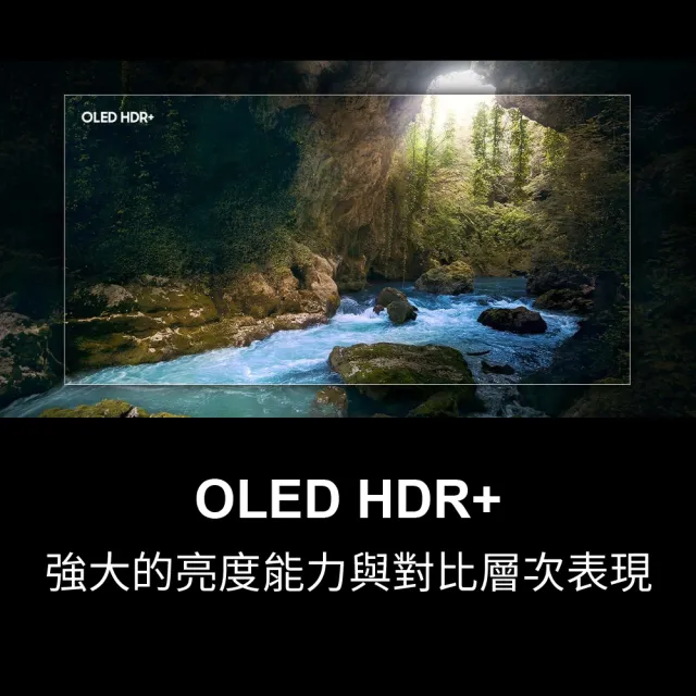 【SAMSUNG 三星】65型4K OLED智慧連網 144Hz 液晶顯示器 壁掛安裝(QA65S90DAXXZW)