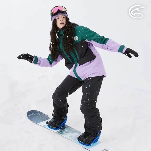 【ADISI】女SMAWARM海洋溫控防水防風透氣雪褲 AP2421096 黑色 XS-XL(滑雪褲 保暖長褲 蚵殼棉 海洋紗)