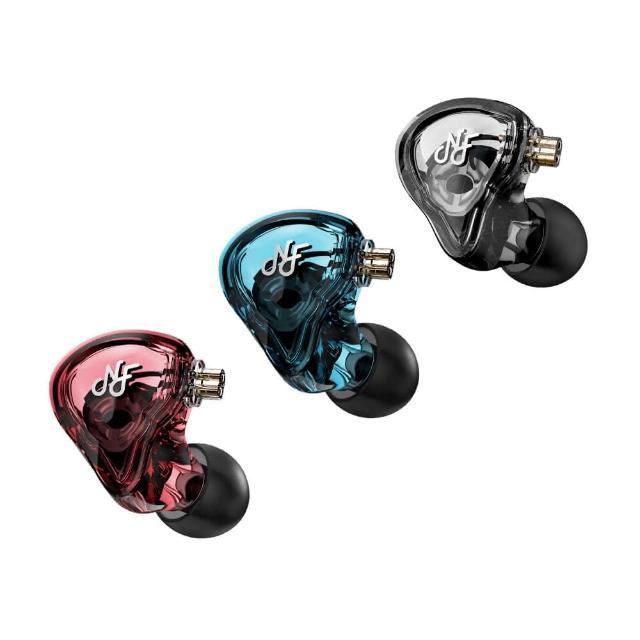  NF Audio NM20 專業音樂耳機，採用動圈式聲音驅動，提供優異抗噪效果，適合音樂愛好者。入耳式繞耳配戴舒適，有線連線穩定，支援粉紅色系、藍色系、灰色系多色選擇。中國原產，一年保固，帶來高品質音訊體驗。 