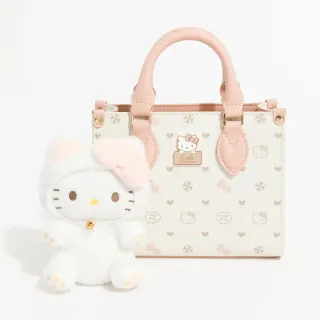 【Arnold Palmer 雨傘】方形手提包附長背帶 Joli系列(粉紅色)