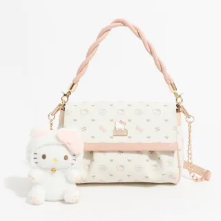 【Arnold Palmer 雨傘】翻蓋斜背包 Joli系列(粉紅色)