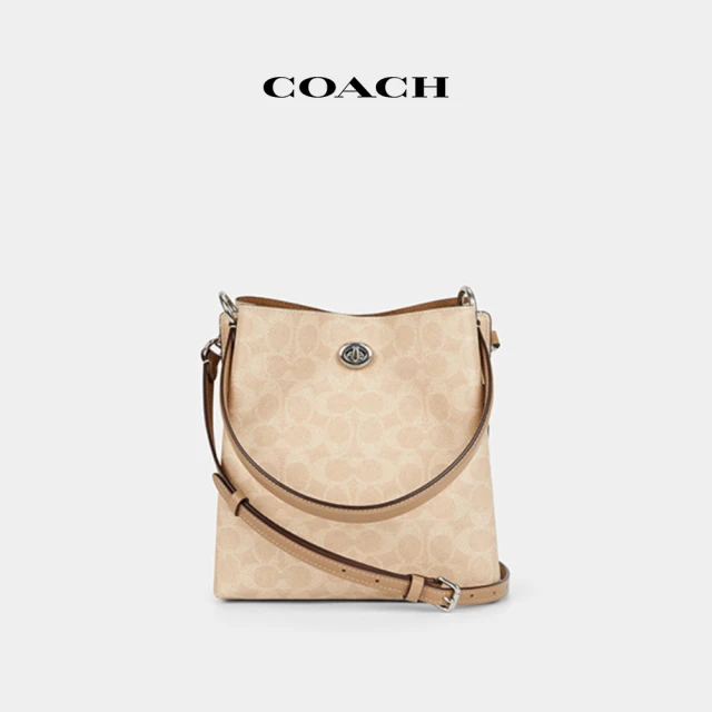 COACH 蔻馳官方直營 經典Logo櫻桃印花拉鍊手腕包-I