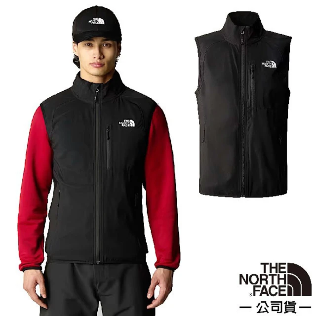 The North Face 男 NIMBLE VEST 防風防潑水輕薄透氣背心.機能休閒運動上衣(8DG4-JK3 宇宙黑)