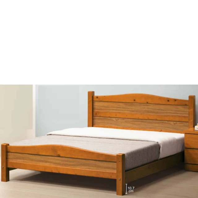 完美主義 Hippo貓抓絨6尺床架(雙人加大 不含床頭 床底