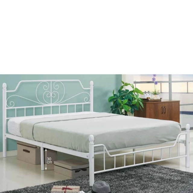 文創集 瑞歐6尺雙人加大貓抓皮四抽床台組合(床頭箱＋四抽床底